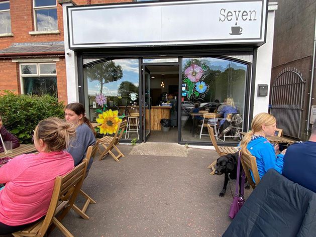 RUN OFF THEIR FEET: Glen Road based Seven Coffee have had to shut early due to phenomenal sales as other businesses closed for the Queen\'s funeral 