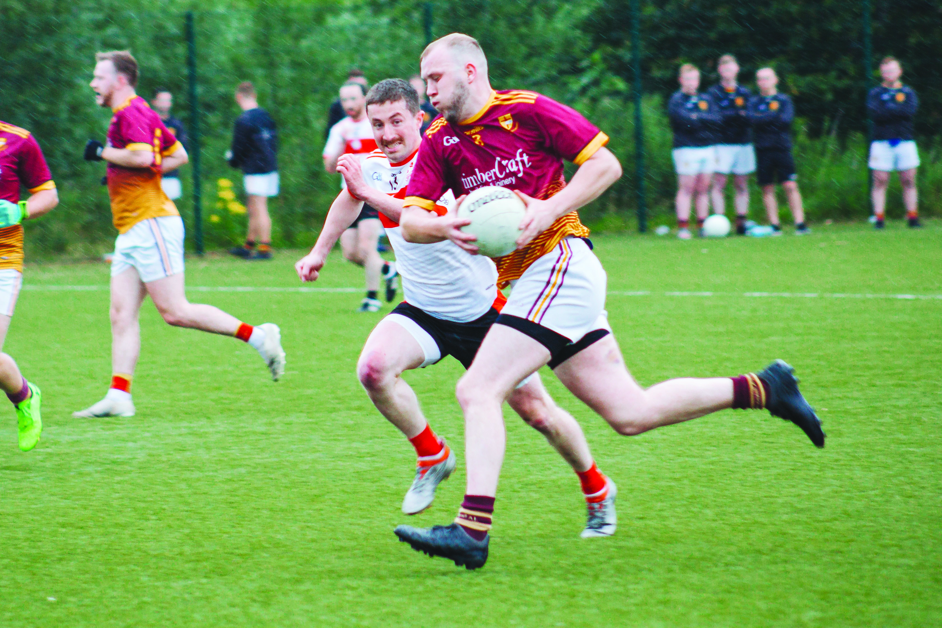 O’Donnell’s overcame Éire Óg in the opening group fixture at Woodlands
