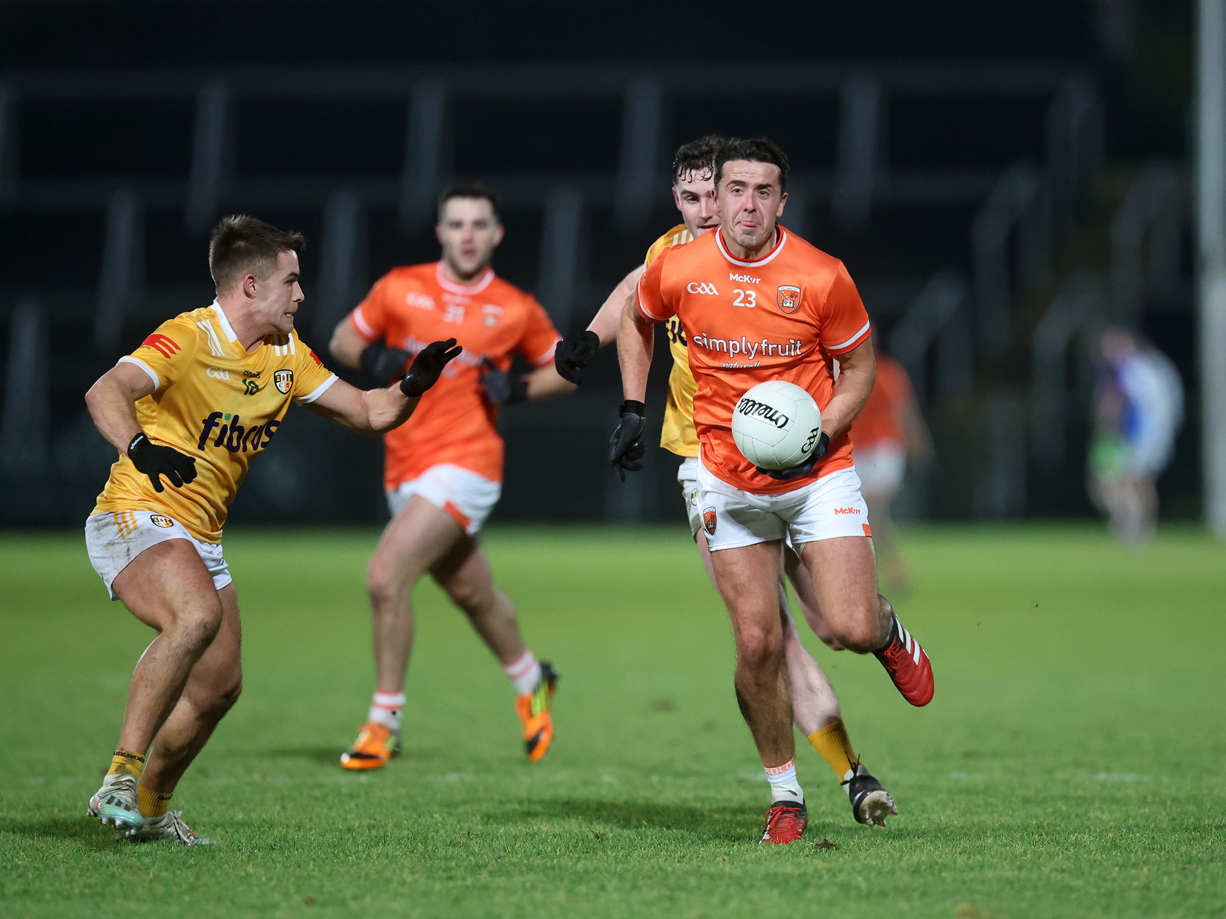 Antrim had a difficult evening in Armagh on Wednesday, but have the chance to bounce back against Cavan on Sunday 