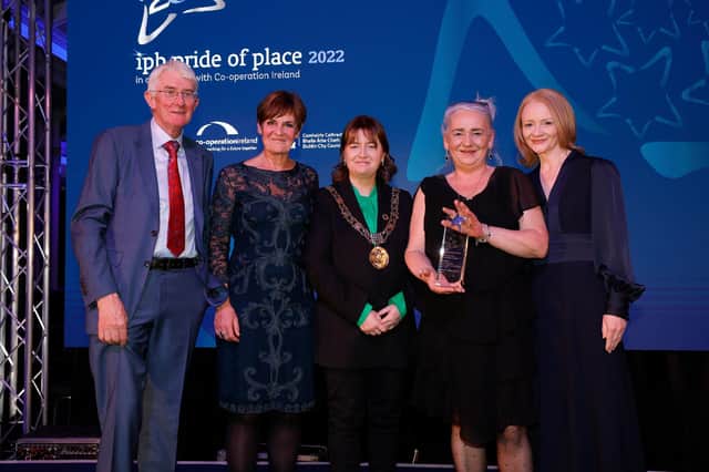 TOP AWARD: Sailortown Regeneration Group were recognised at the IPB Pride of Place Awards in Dublin