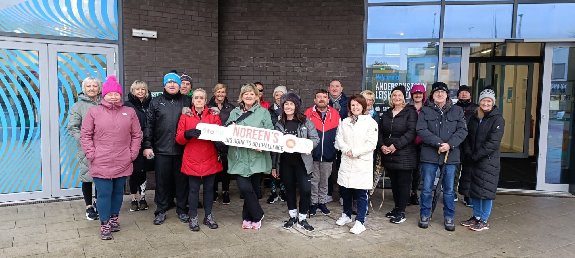 WALK: Andersonstown woman Noreen Carlin is walking 300 kilometres to raise awareness of Sepsis in memory of her sister 