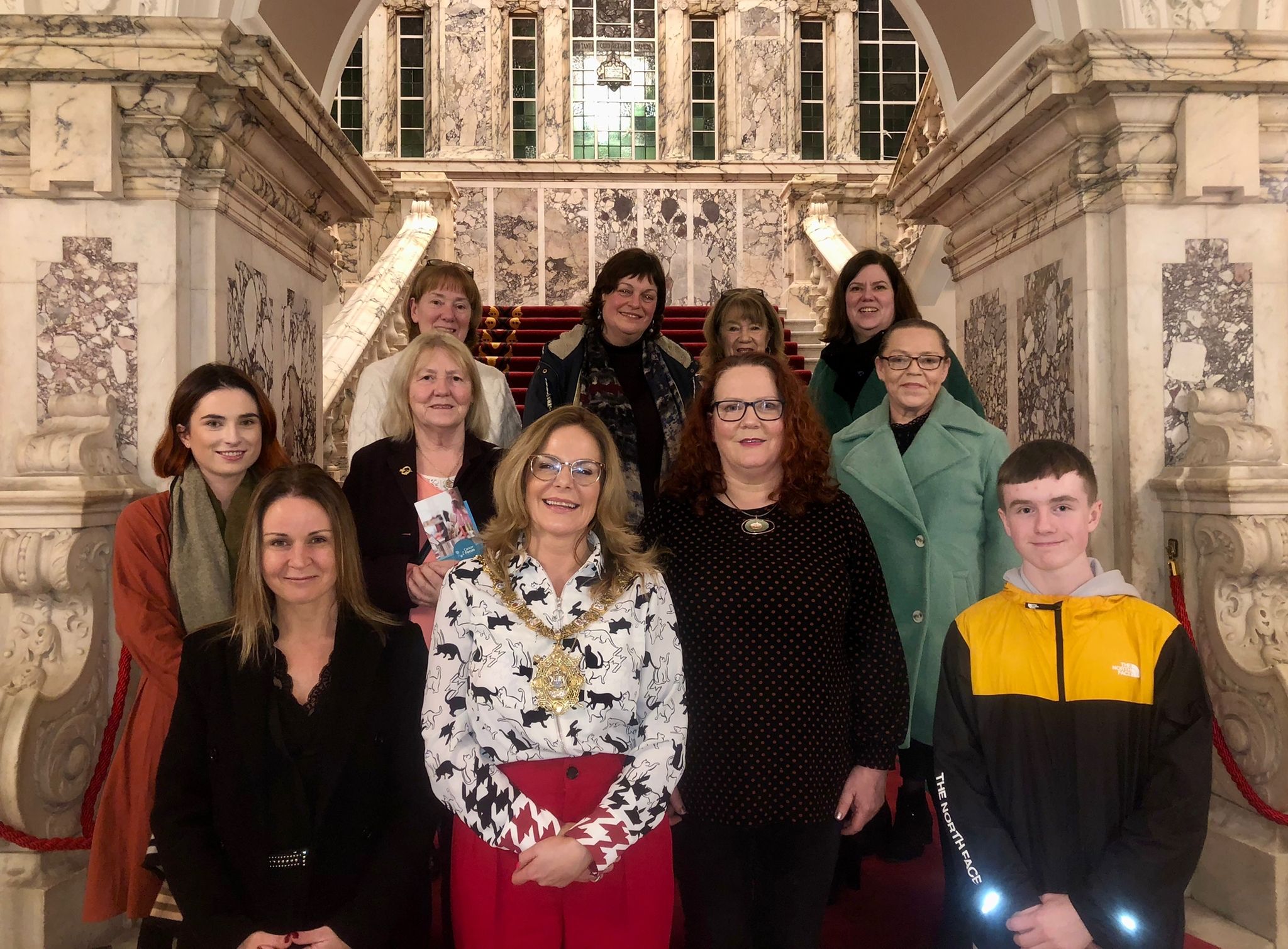 SUPPORT: A special event in support of Cervical Cancer Awareness Day was hosted at Belfast City Hall 