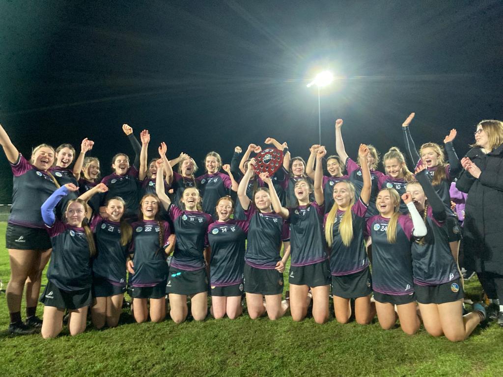 WINNERS: The victorious St Dominic\'s camogs