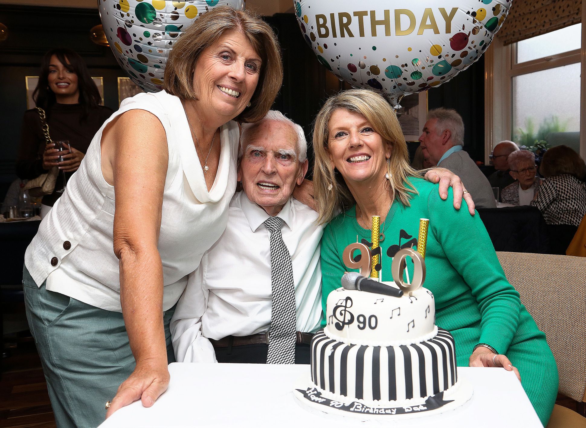 John Smyth with Elizabeth and Agnes Clarke