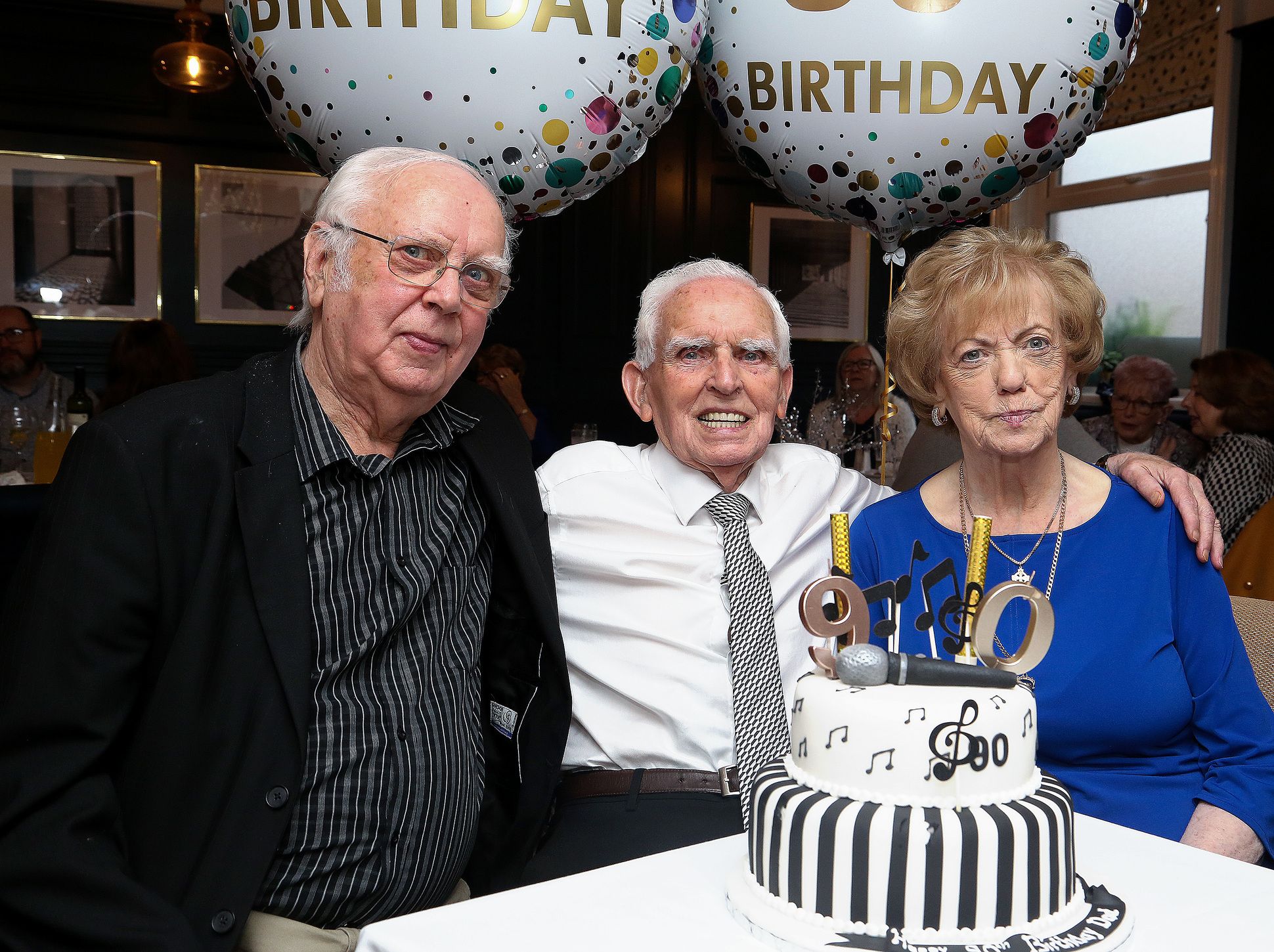John Smyth with brother, Joseph and sister Rosaleen McCrisken