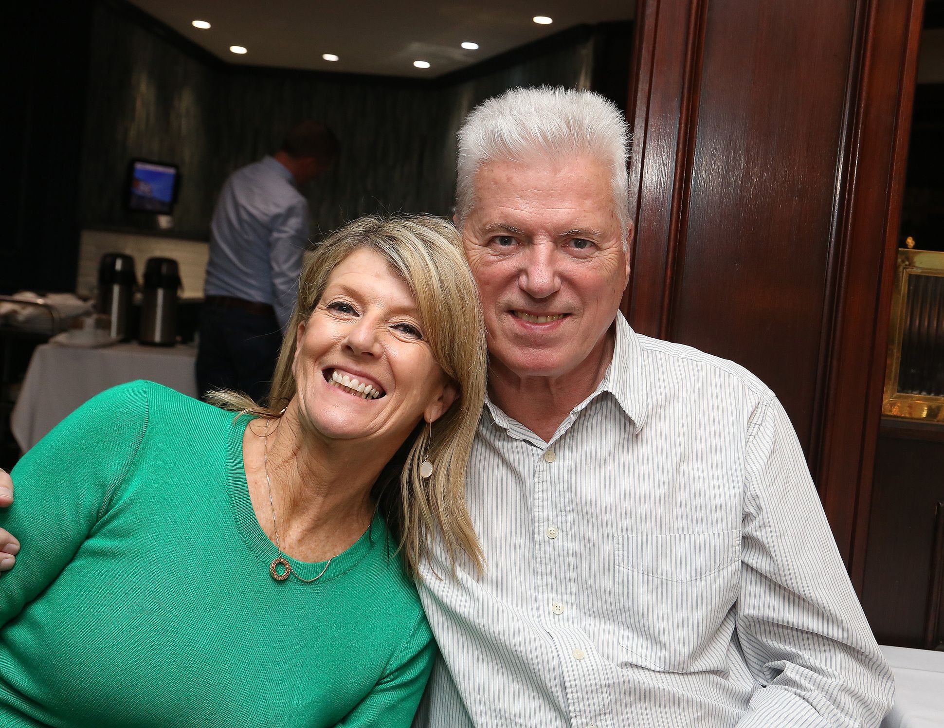 Elizabeth Clarke and Tommy Morgan