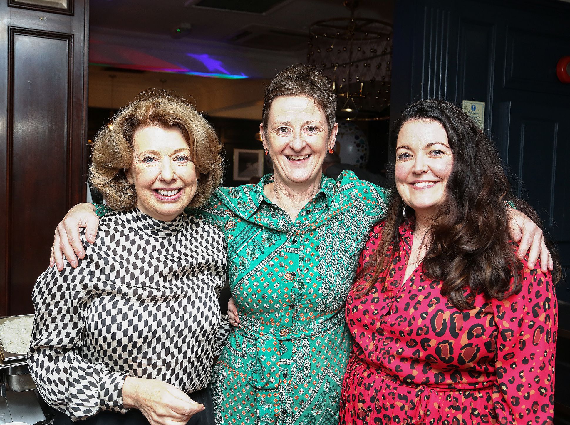 Ann Curran, Liz Stott and Emma Killen