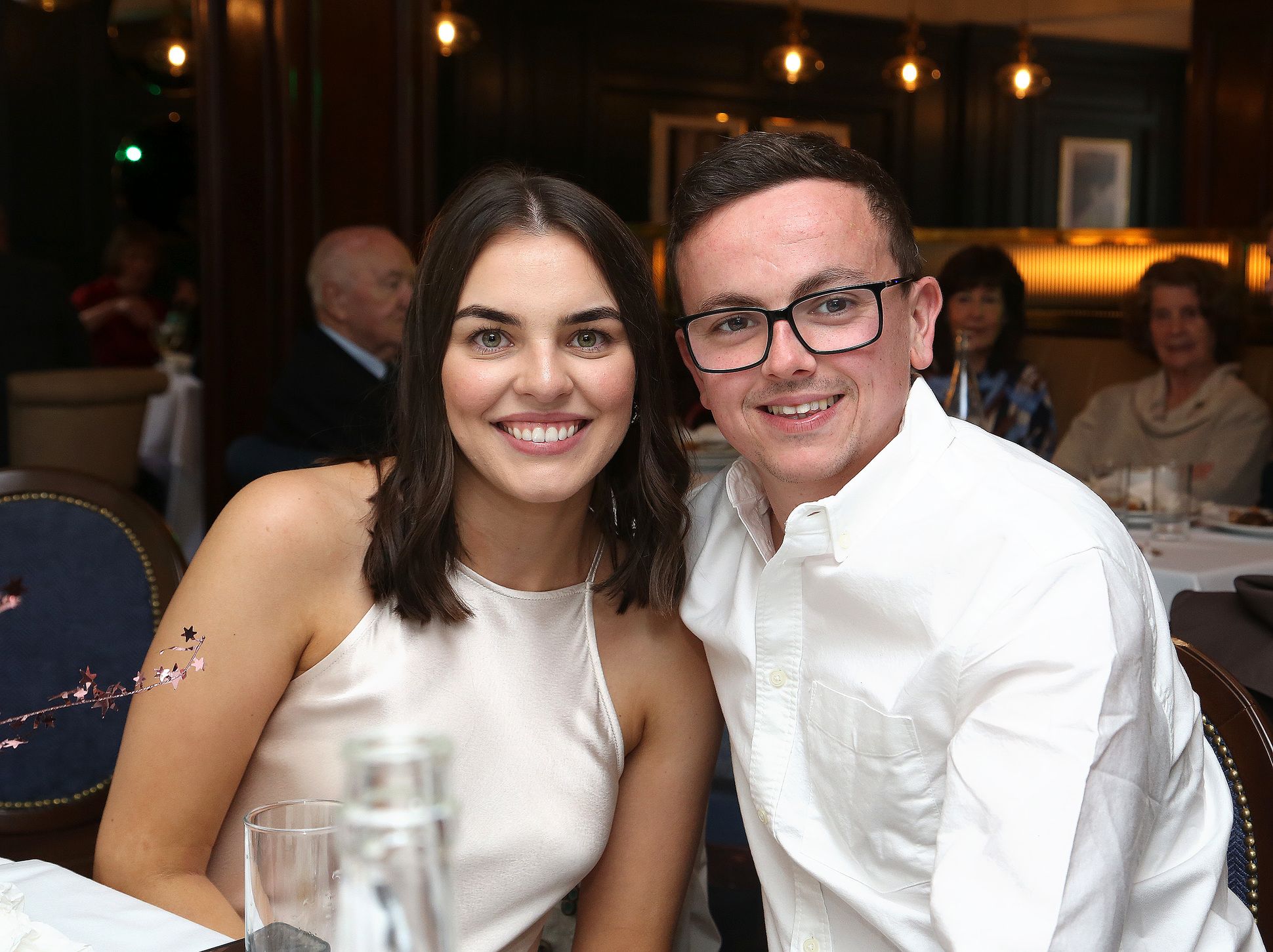 Elizabeth Brush and Dermot Lynch