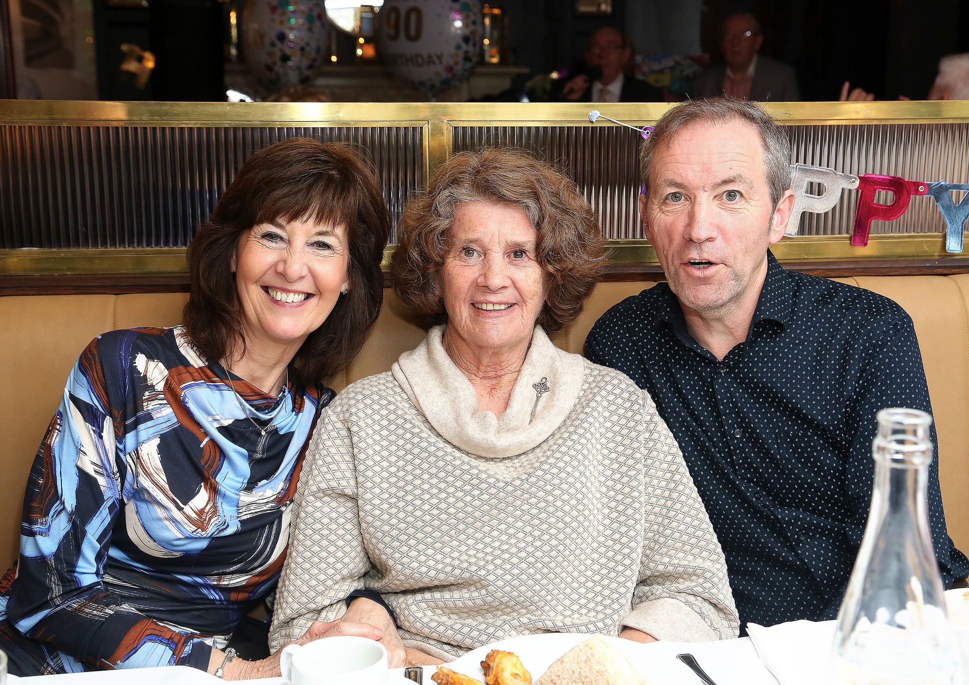Nuala Hull, Una McMahon and Eamonn Hull