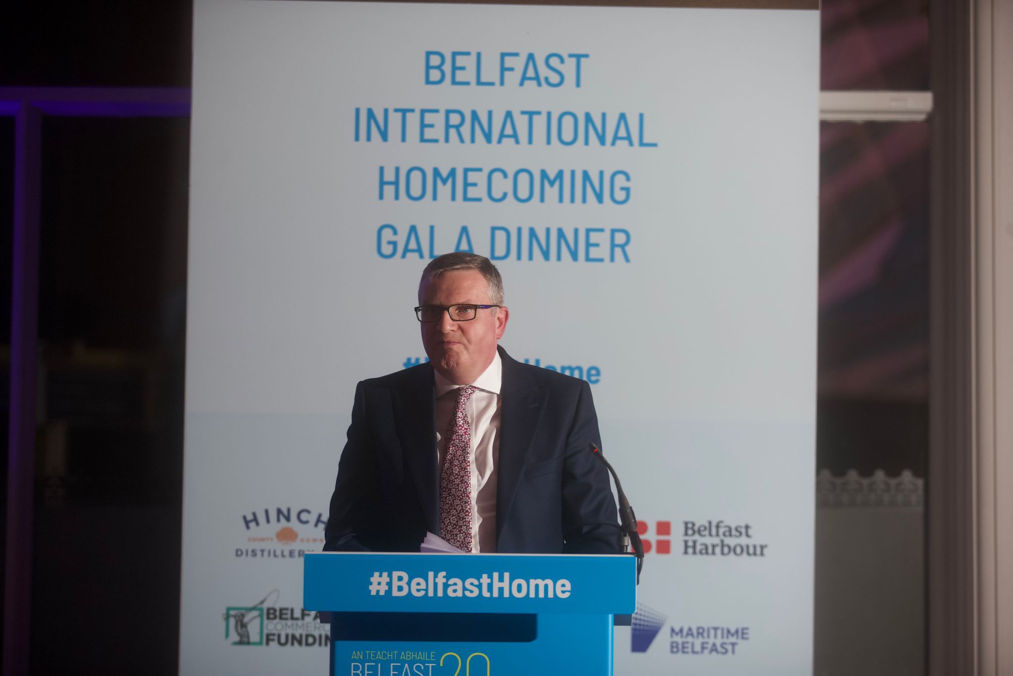 \"OTHER COUNTRIES HAVE EMBRACED HIGH SPEED RAIL\": Gareth Graham addresses Belfast International Homecoming gala dinner in Titanic Hotel