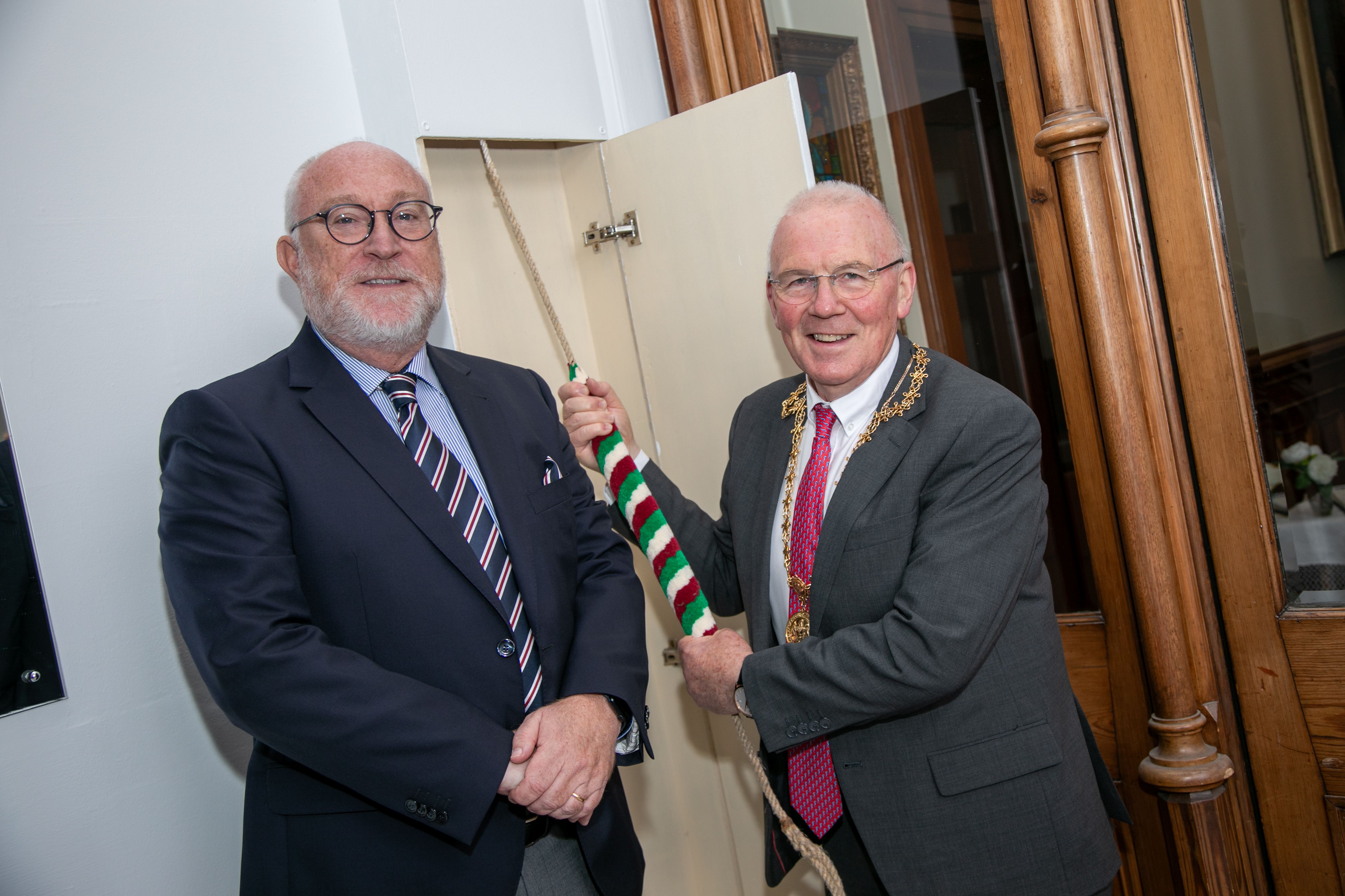 Falls Road university college welcomes Belfast's High Sheriff