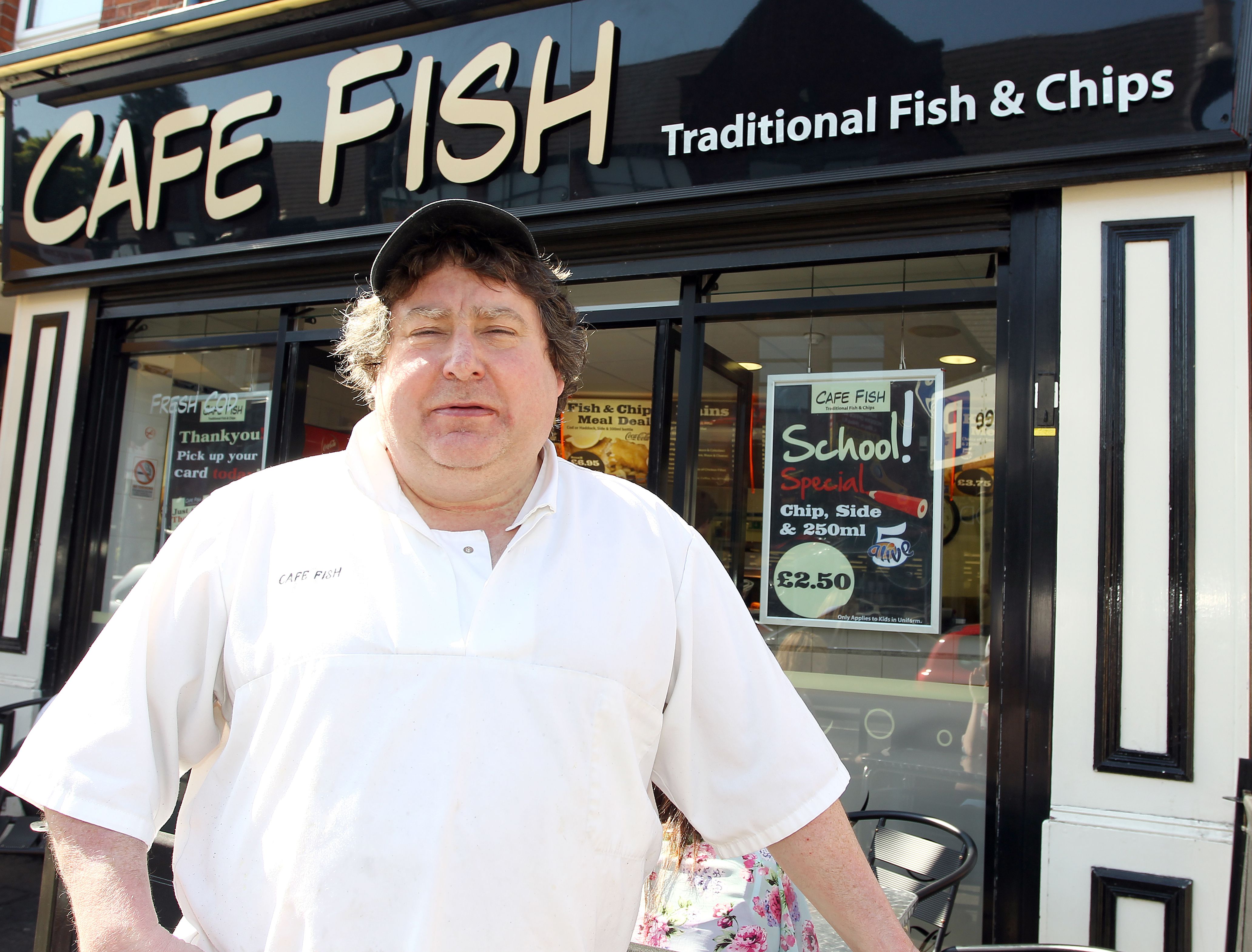 TRIBUTES: Paul Bradley, owner of Café Fish on the Lisburn Road