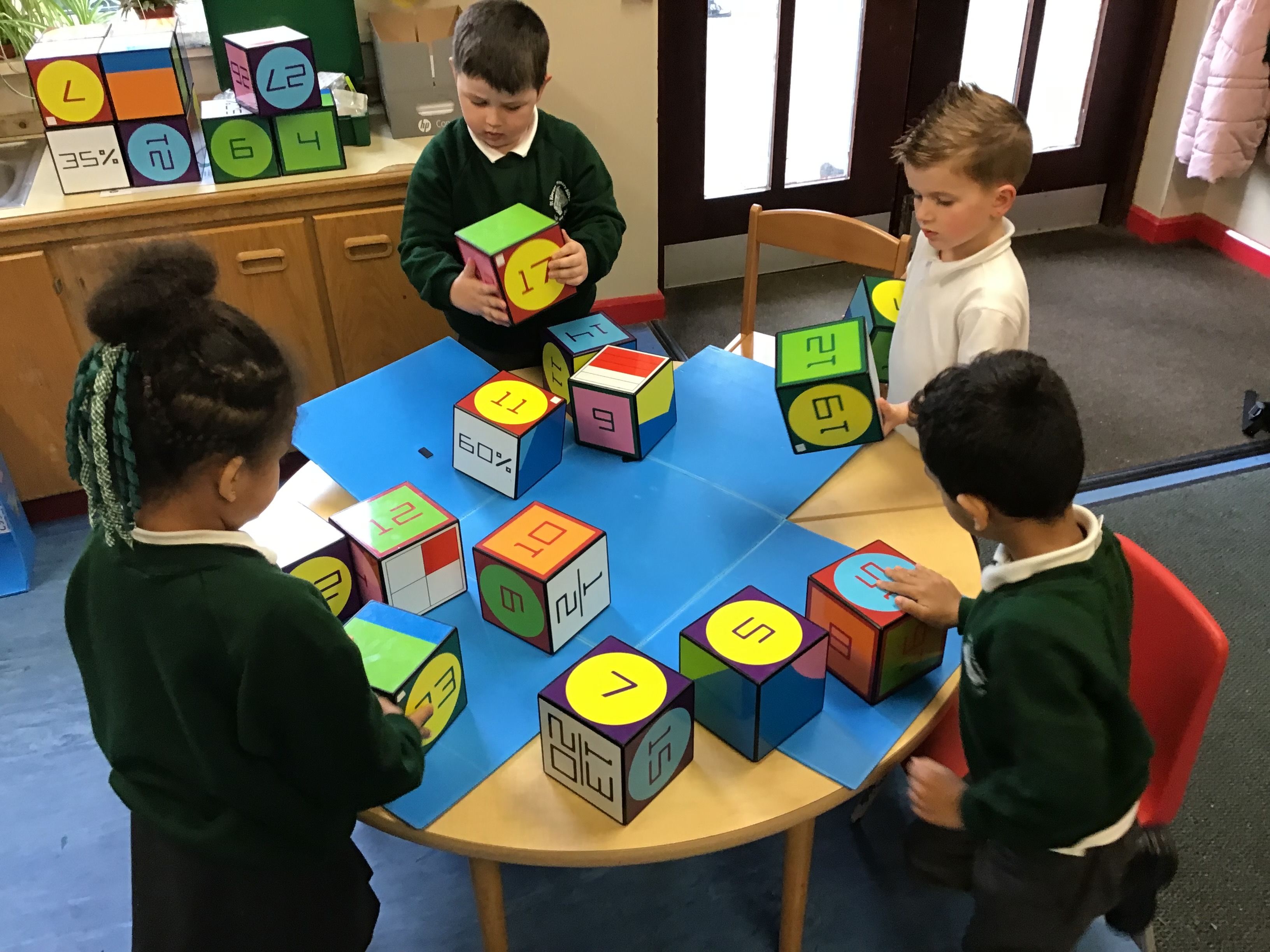 MATHS WEEK: Pupils at St Kieran\'s Primary School learn new skills