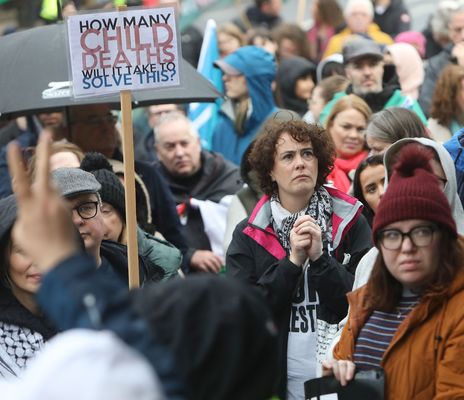 GRÁINNE NÍ GHILÍN: Aird le tarraingt ar ról SAM i marú páistí in Gaza