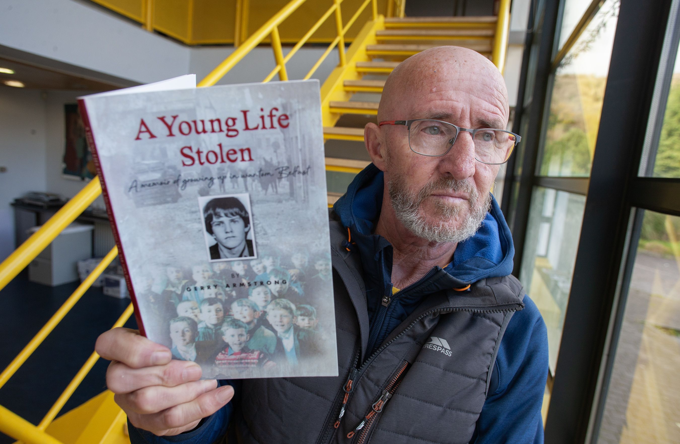 PEN TO PAPER: Gerry Armstrong wrote the book about his brother Paul\'s murder