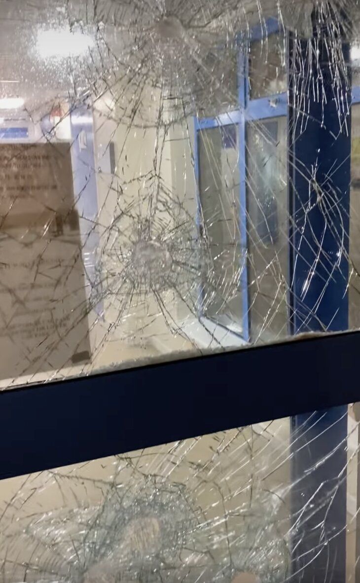 ATTACK: The block of flats on the Belvoir estate was targeted last Thursday
