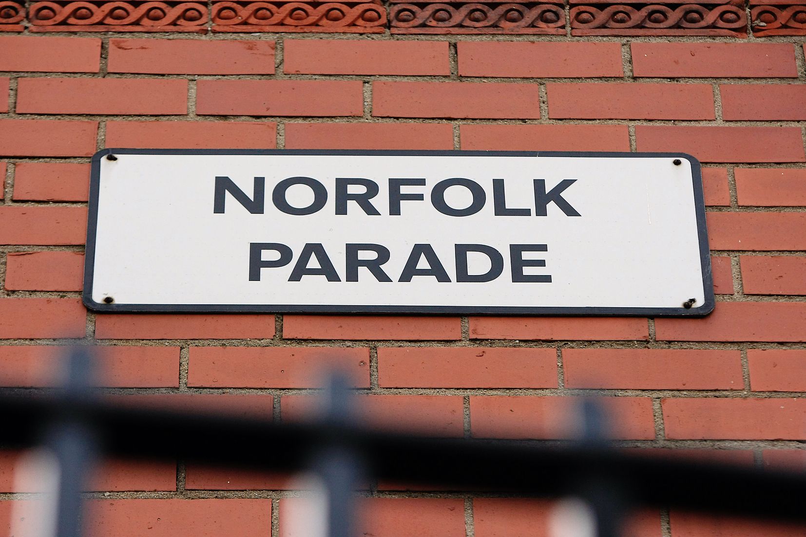 IRISH STREET SIGNAGE: Norfolk Parade, off the Glen Road, is in line for dual signage