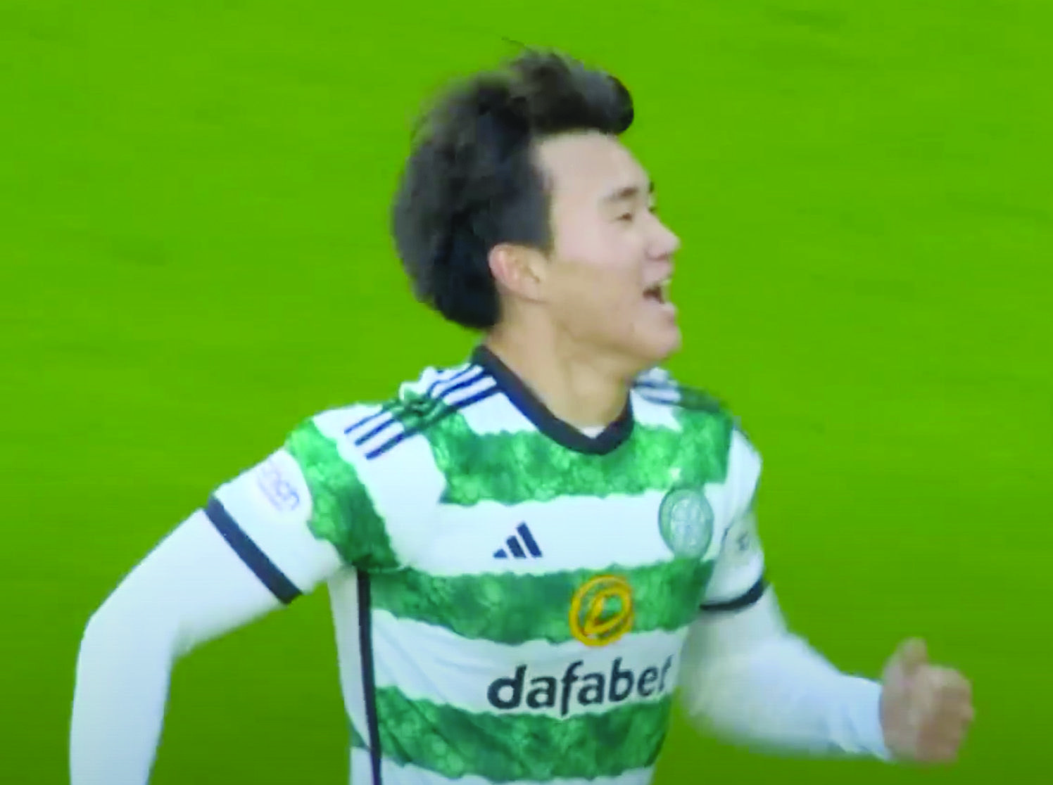 Hyunjun Yang opened the scoring and his own Celtic account against Aberdeen on Sunday