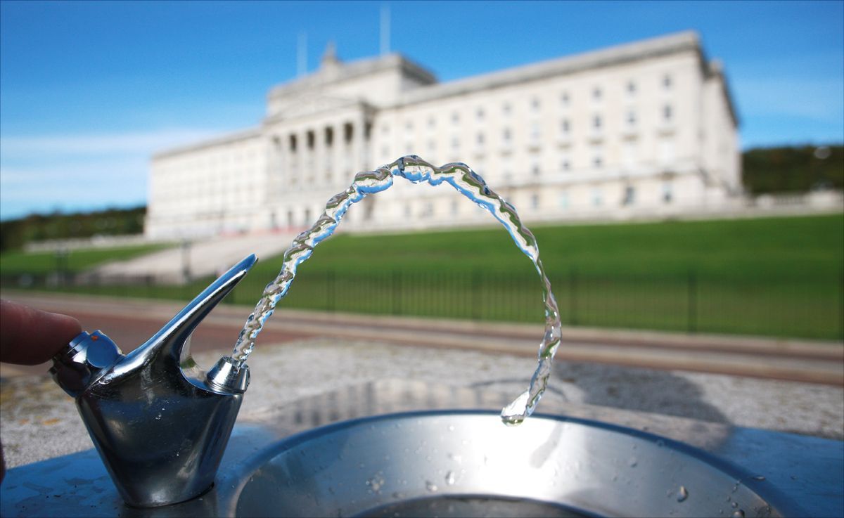 WATER, WATER EVERYWHERE: MLA Gerry Carroll said there would be revolt if water charges were implemented