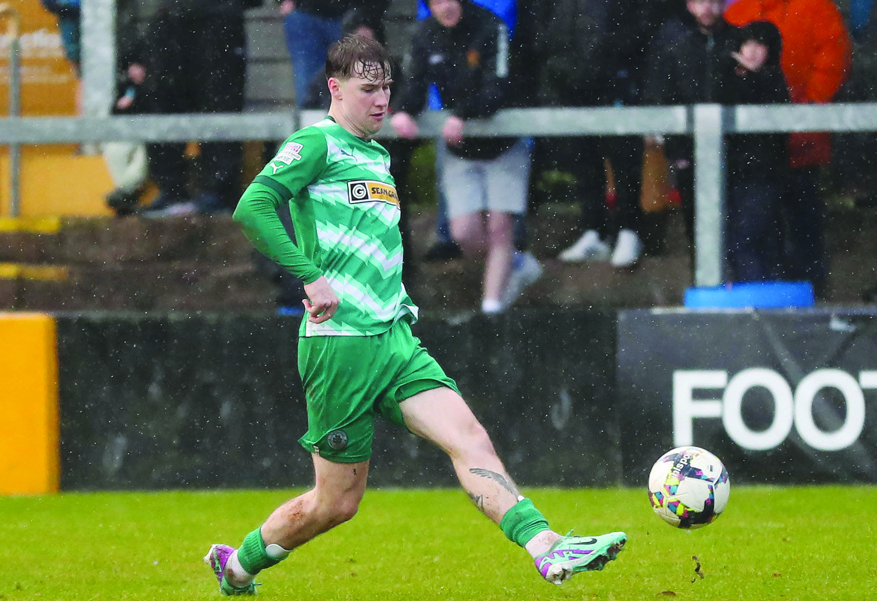 Stephen Mallon is an injury doubt for the trip to Loughgall with a hamstring injury
