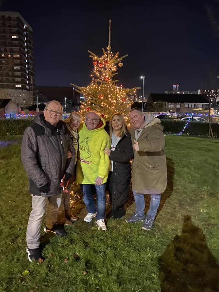 CHRISTMAS SPIRIT: The event was organised by a number of groups including New Lodge Safer Streets