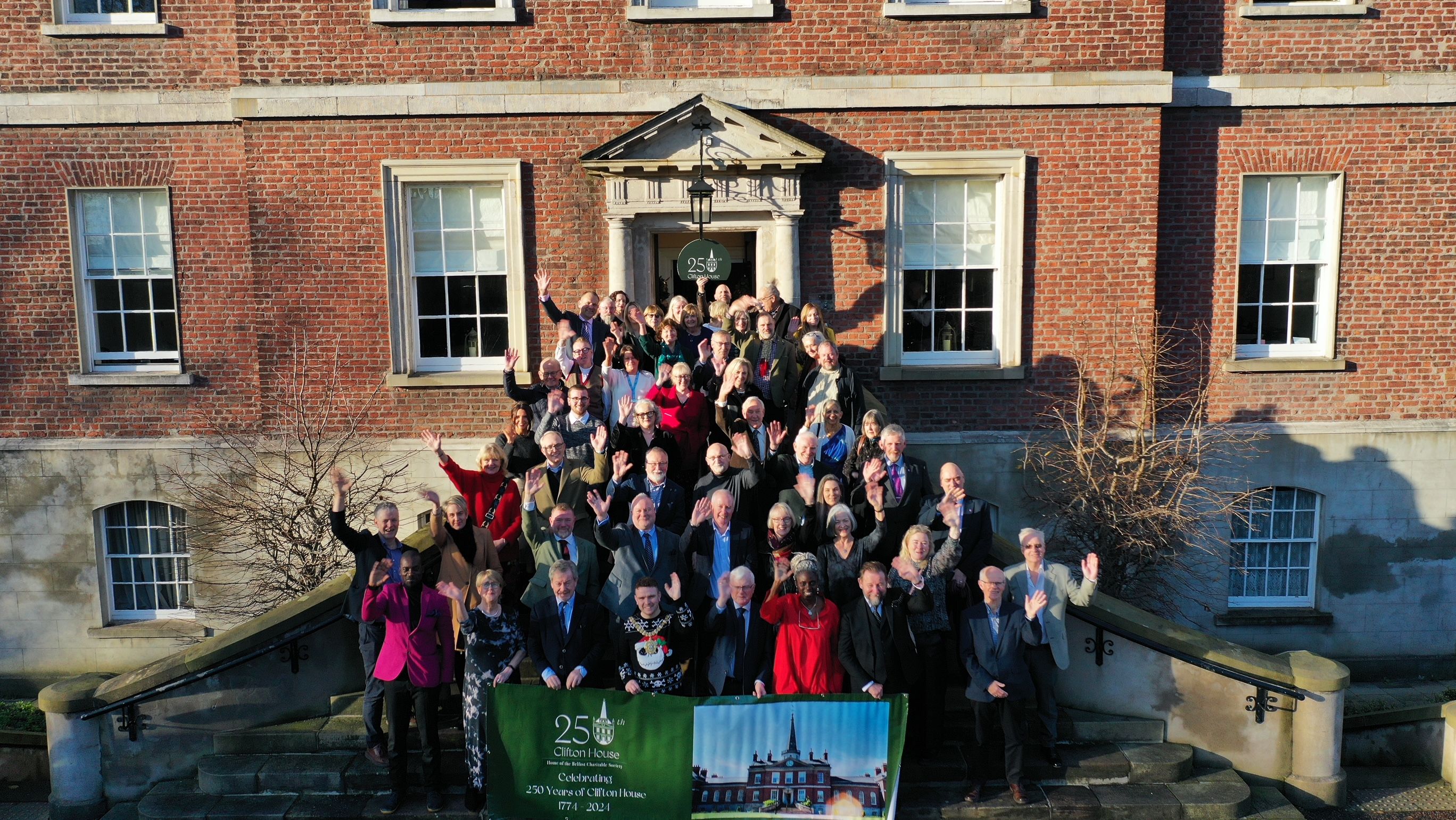 250TH ANNIVERSARY: Board members, partners and stakeholders of Clifton House celebrate launch of the 250th anniversary programme of events