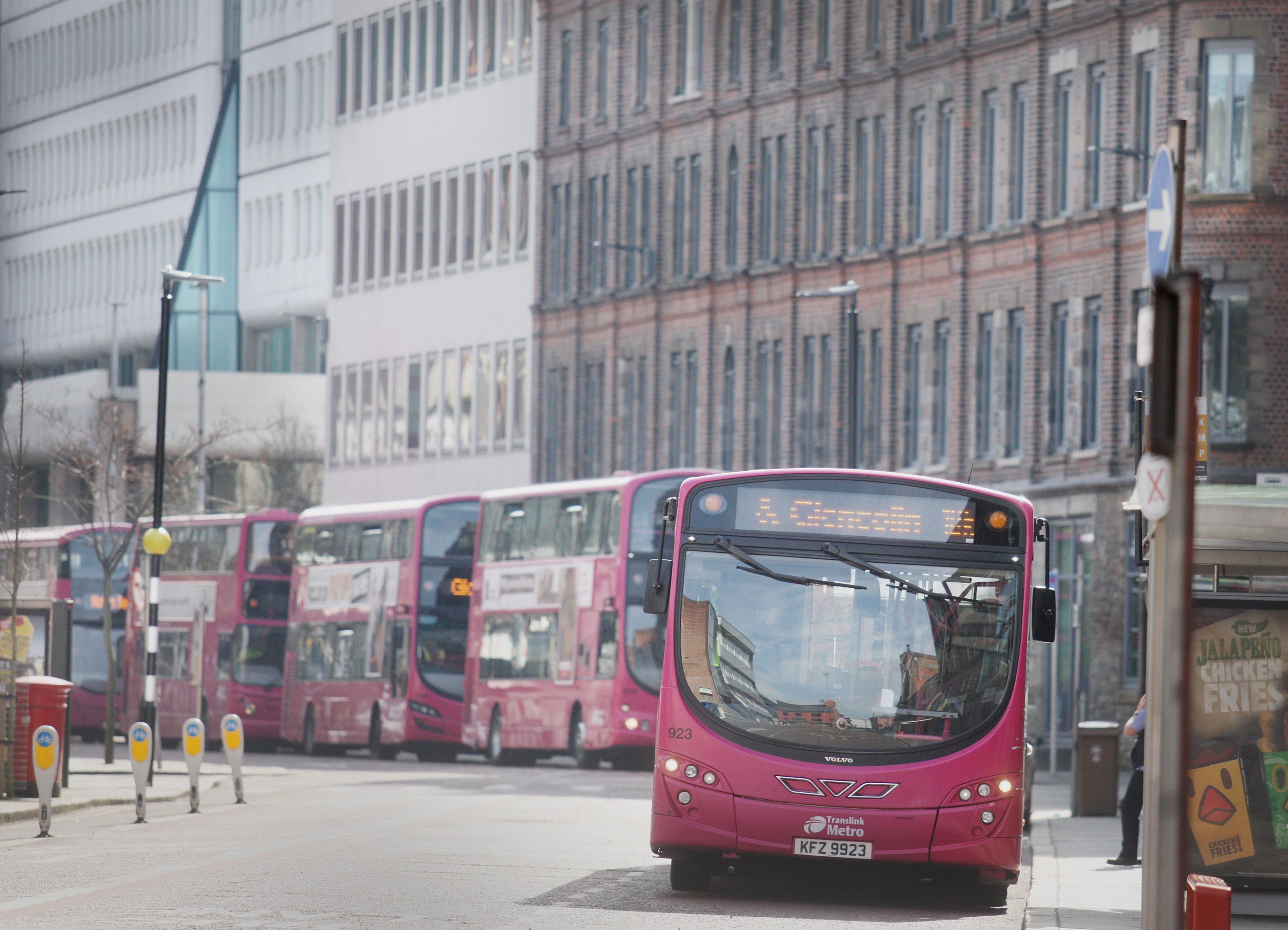 STRIKE ACTION: Bus and rail services are on strike today
