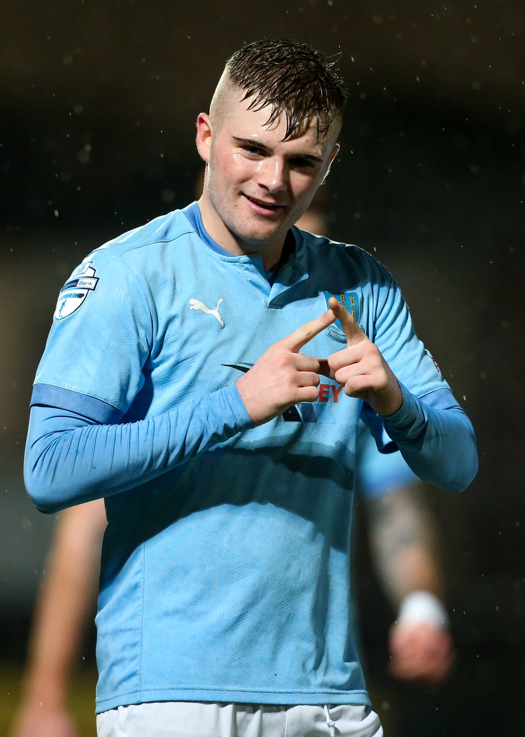 Ryan Waide netter Ballymena United\'s last two goals to seal their win over Newington
