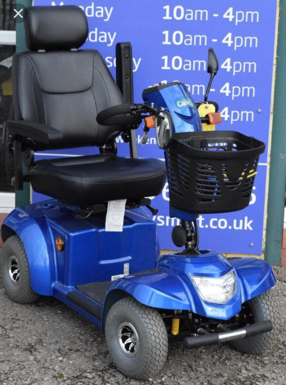 STOLEN: A number of youths are believed to have made off on the scooter 