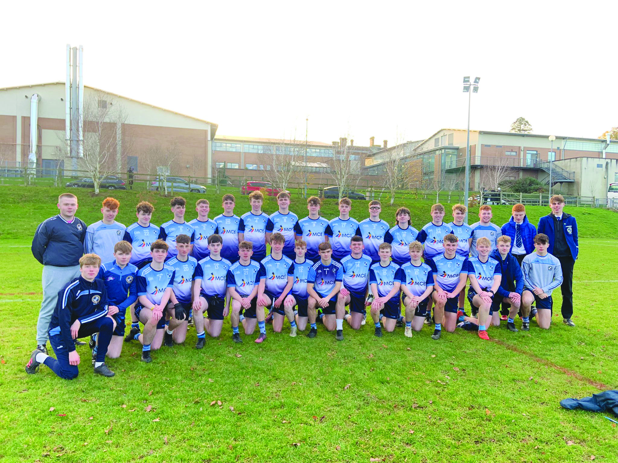 The Rathmore squad that hopes to bring the MacLarnon Cup back to the school for the first time