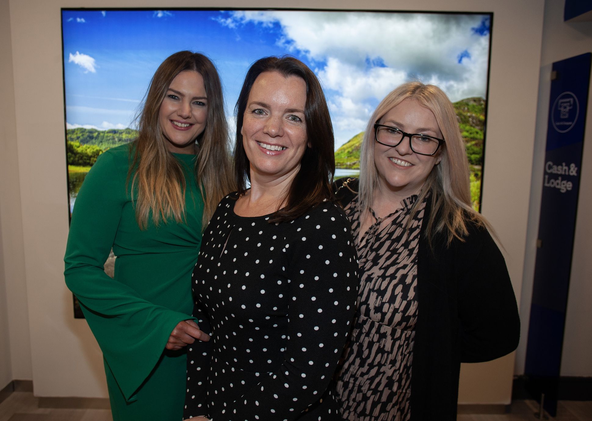 Joanne Corrigan, Shirleen and Kerry Hinks (Bank of Ireland)