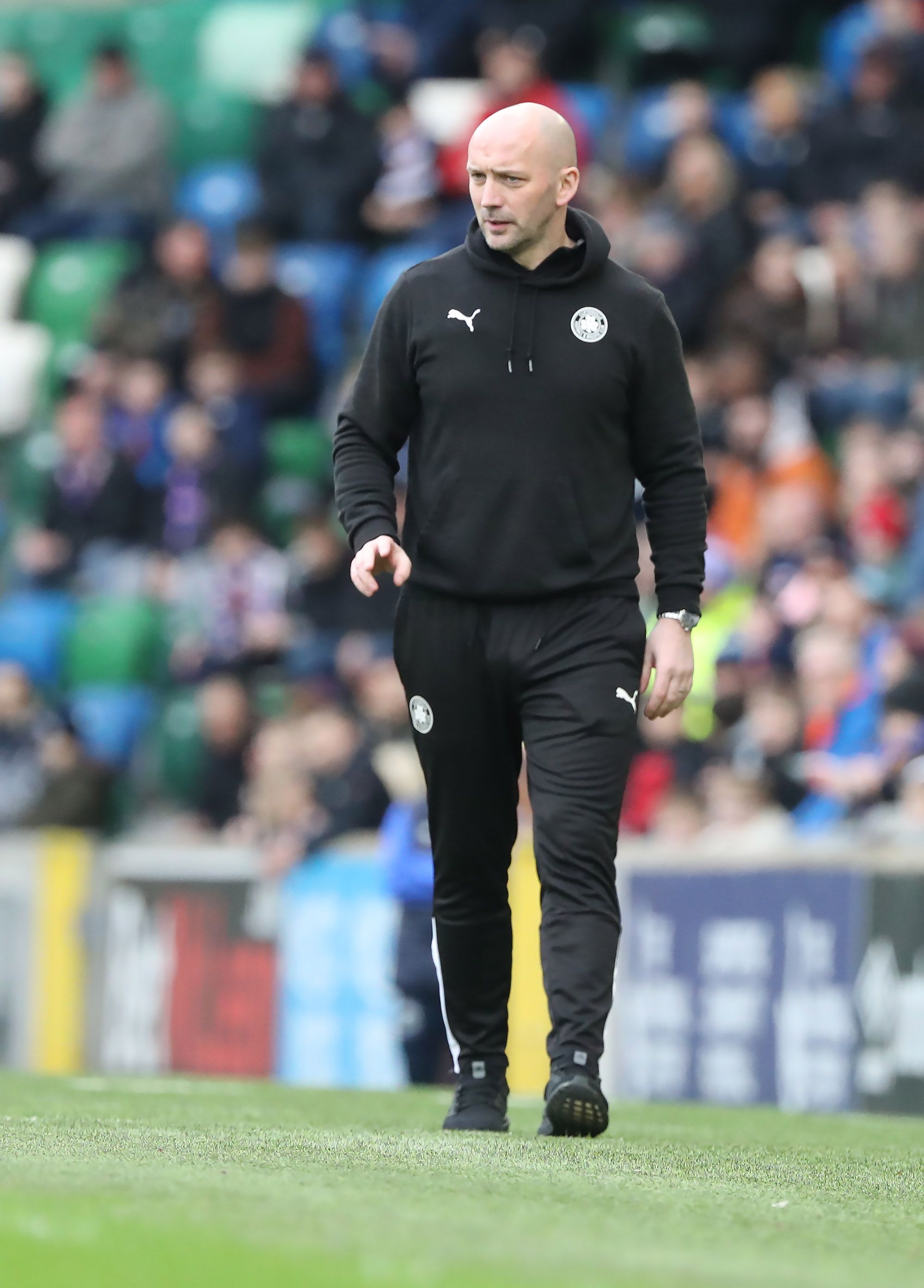 Paddy McLaughlin insists his Cliftonville team must get back on the winning trail against Portadown this evening 