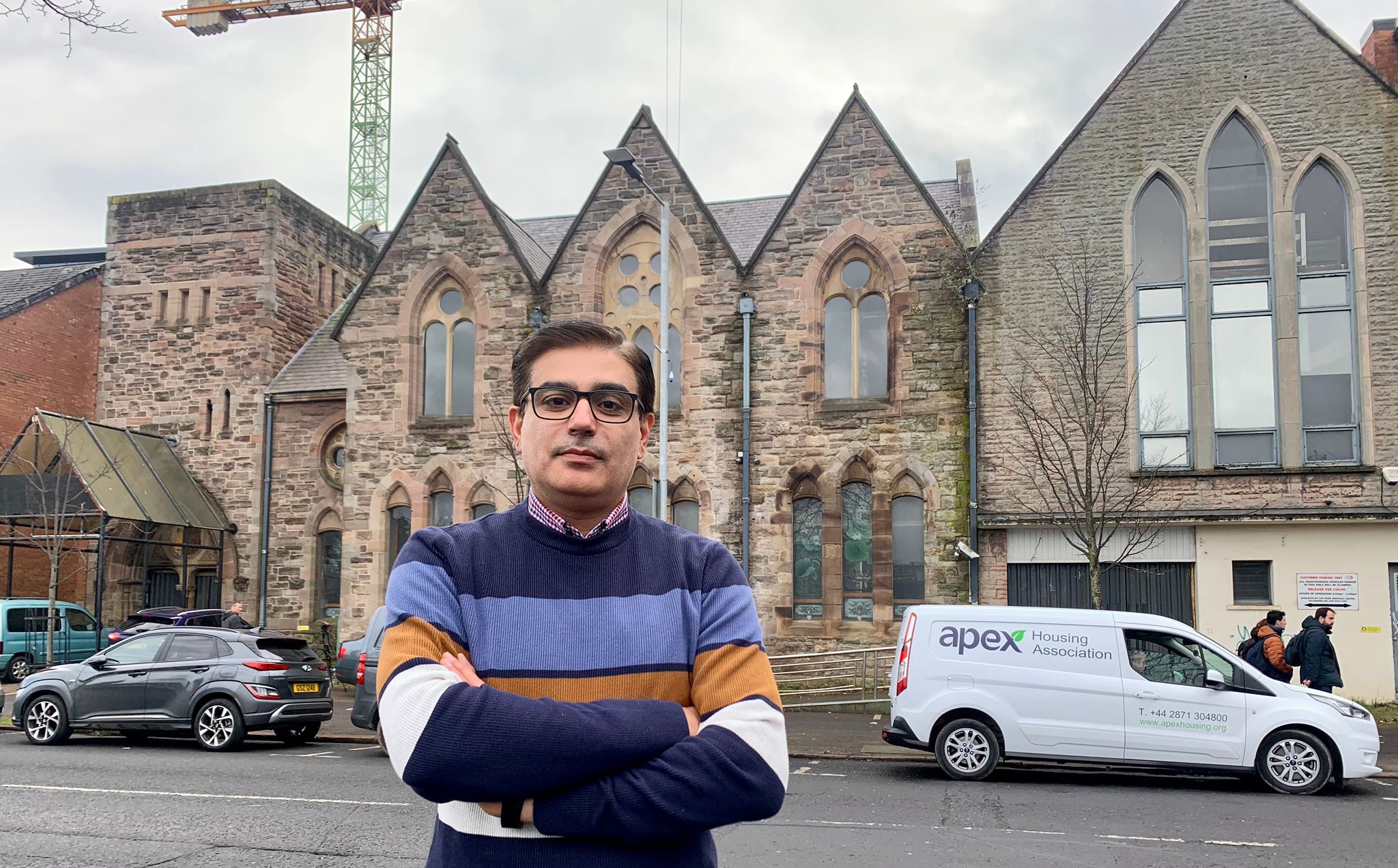 FOR SALE: Muhammad Atif, a trustee of BMCA, says the racist arson attacks have forced them to move