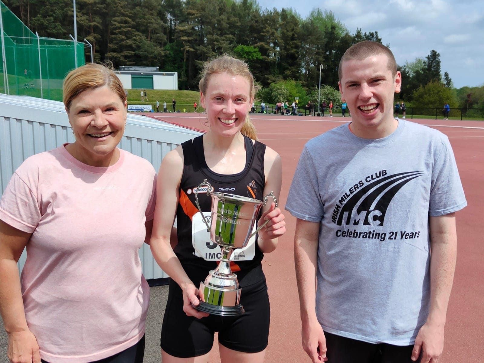  Emma Mitchell won the women\'s 5000m last year, sponsored by the Magill family who are back on board this year