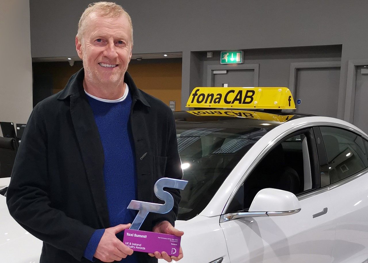 ON THE ROAD: FonaCAB Managing Director William McCausland 