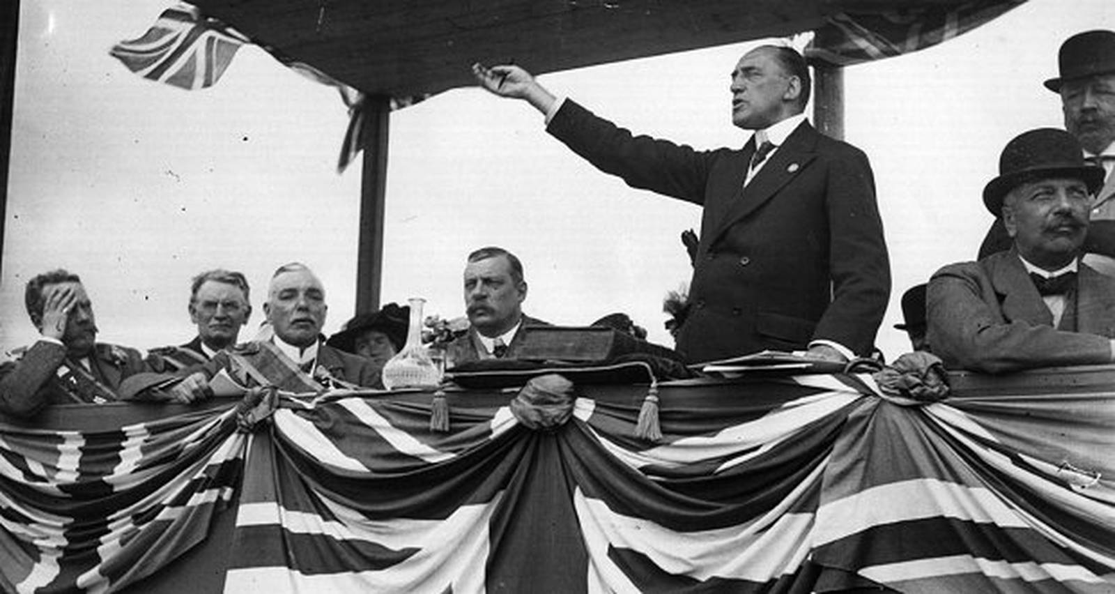 HISTORY LESSON: Edward Carson must be sighing in his grave as he observes the DUP