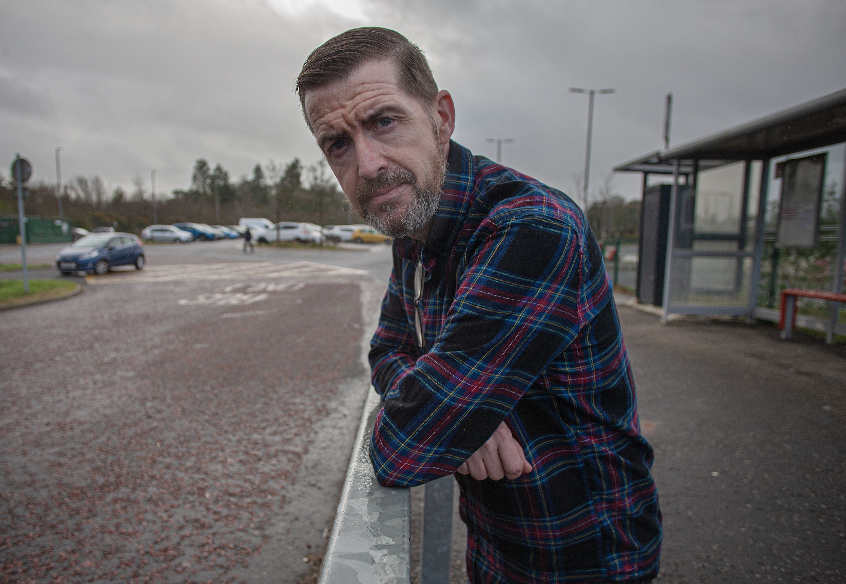 RESUMED: Councillor Matt Garrett said it was great to see the Blacks Road park and ride service back