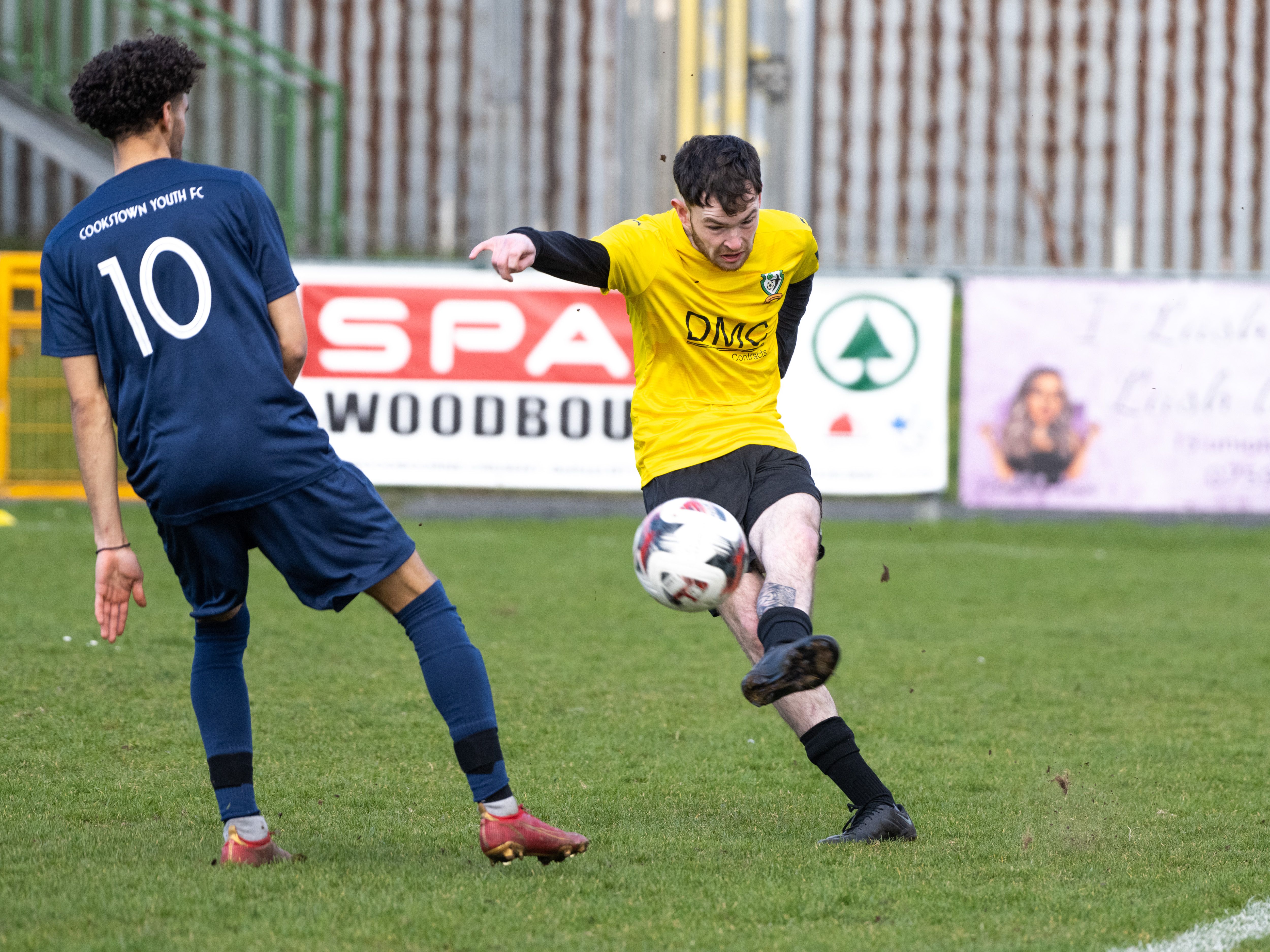 St James Swifts on the attack on Saturday