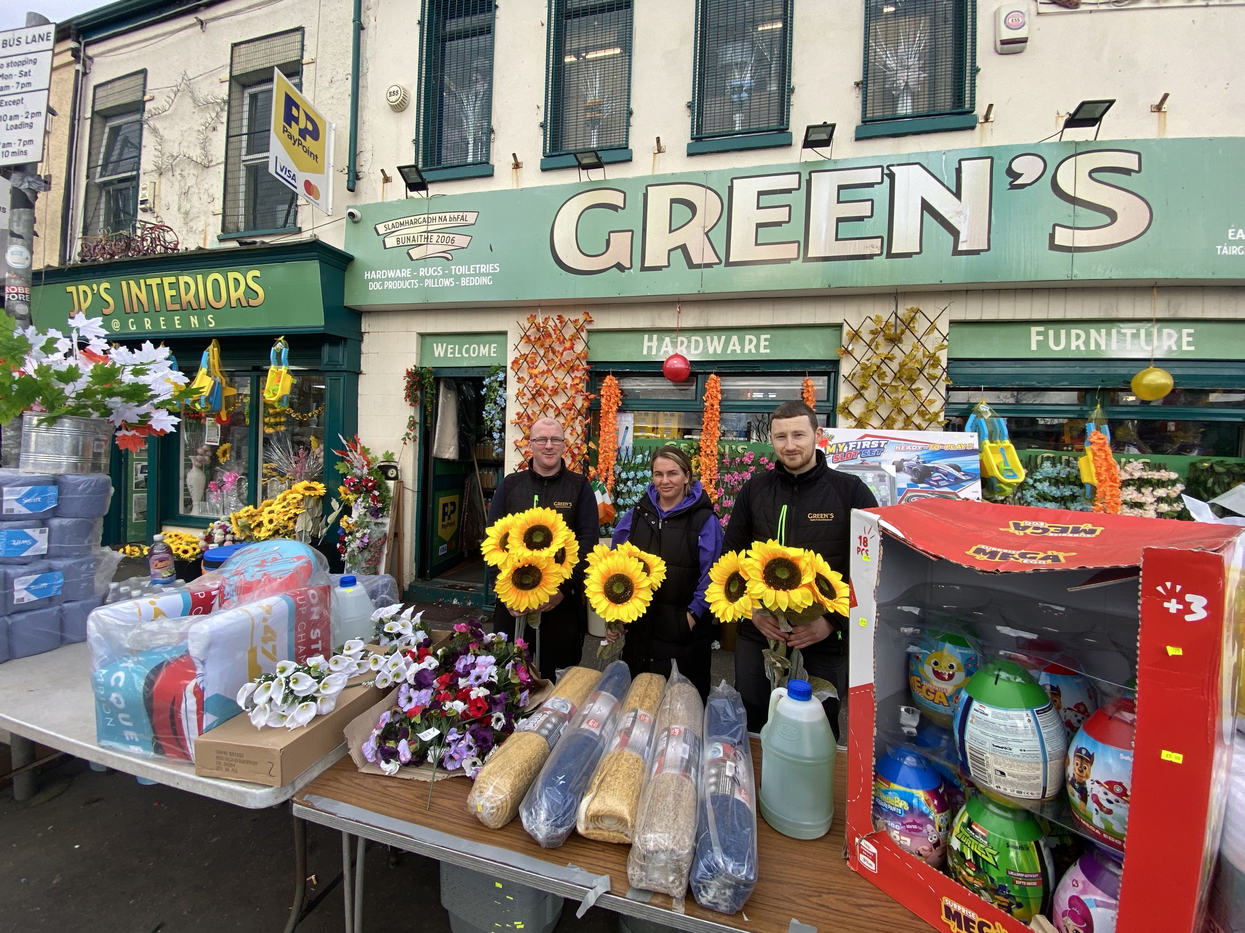 GO-TO STORE: Green\'s on the Falls Road