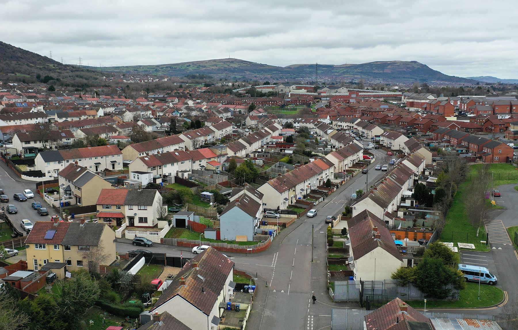 VIOLENT: Ballymurphy Road where the attack took place