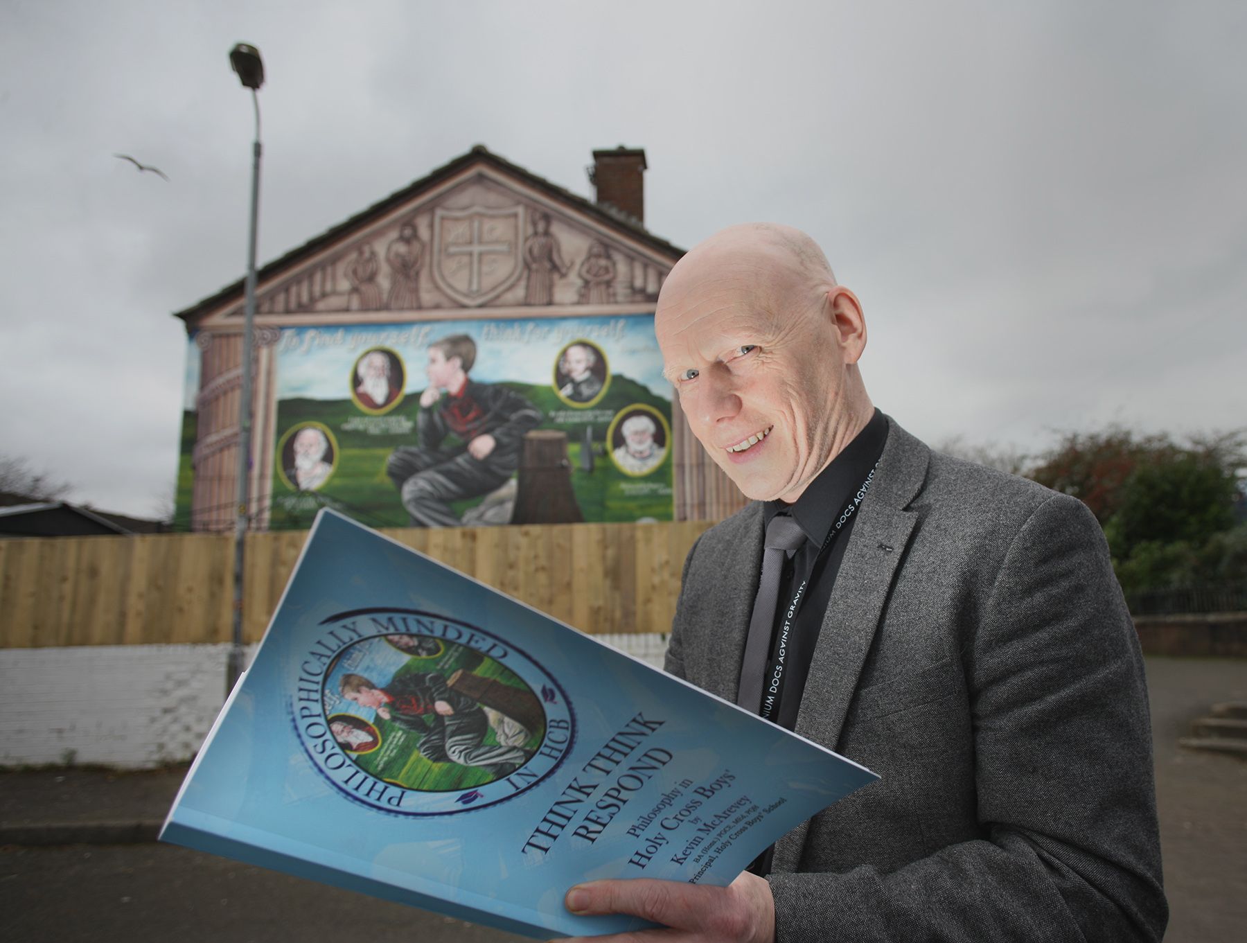 NEW BOOK: Kevin McArevey, Principal of Holy Cross Boys Primary School