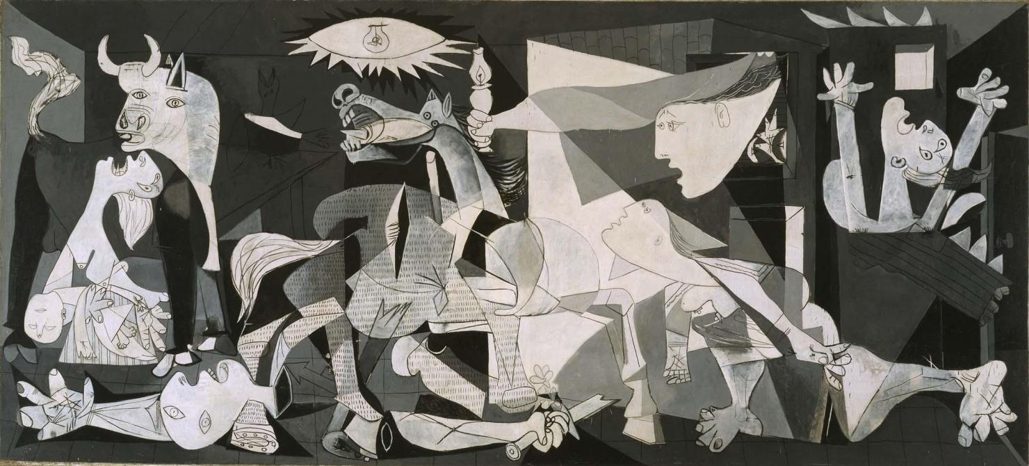PICASSO\'S GUERNICA: The author told Melvyn Bragg that every time he lifted a brush it was like the first time