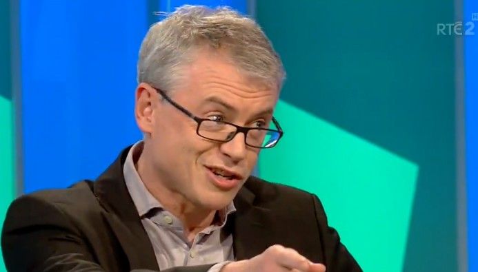OUSTED: Joe Brolly experienced a rather different reaction to Gary Lineker when he found himself in diffs