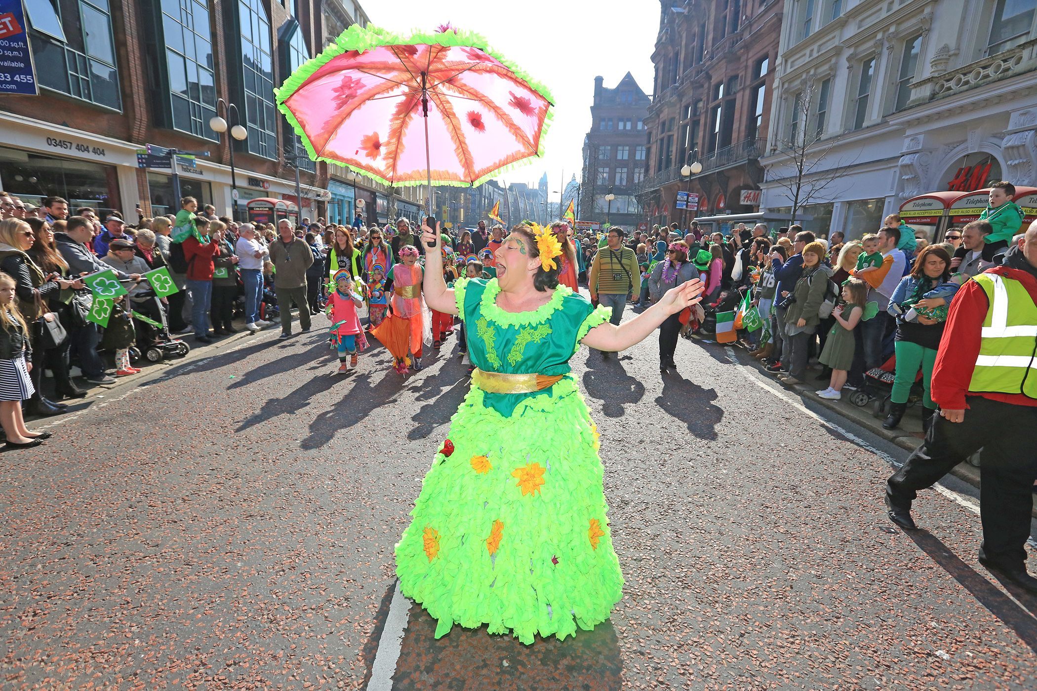 PARADE: The annual St Patrick\'s Day parade will leave City Hall at 1.30pm