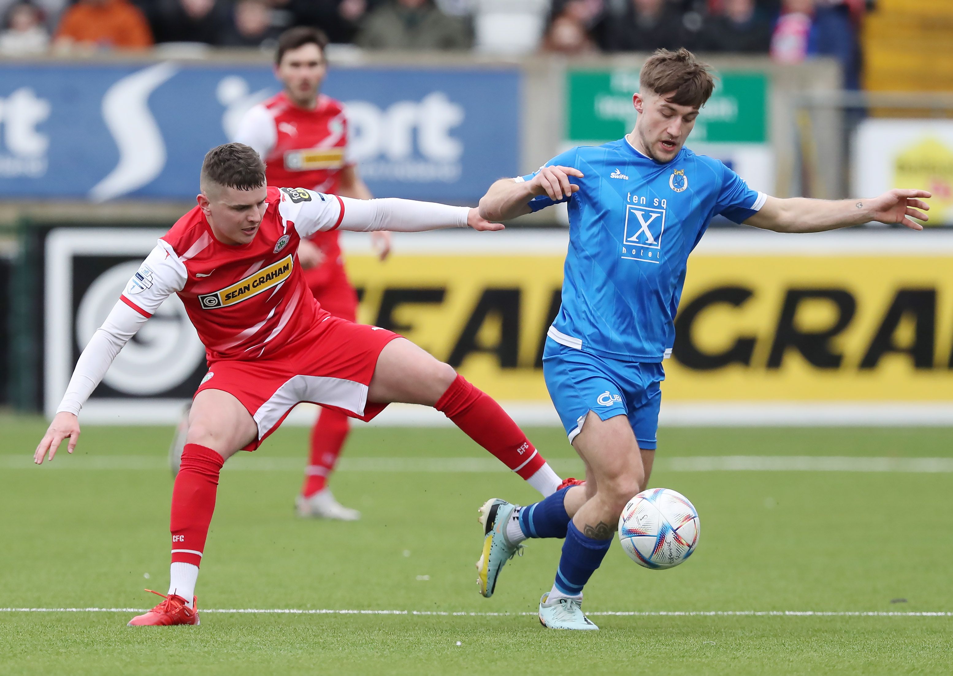 Dungannon Swifts left Cliftonville trailing in the recent Irish Cup tie