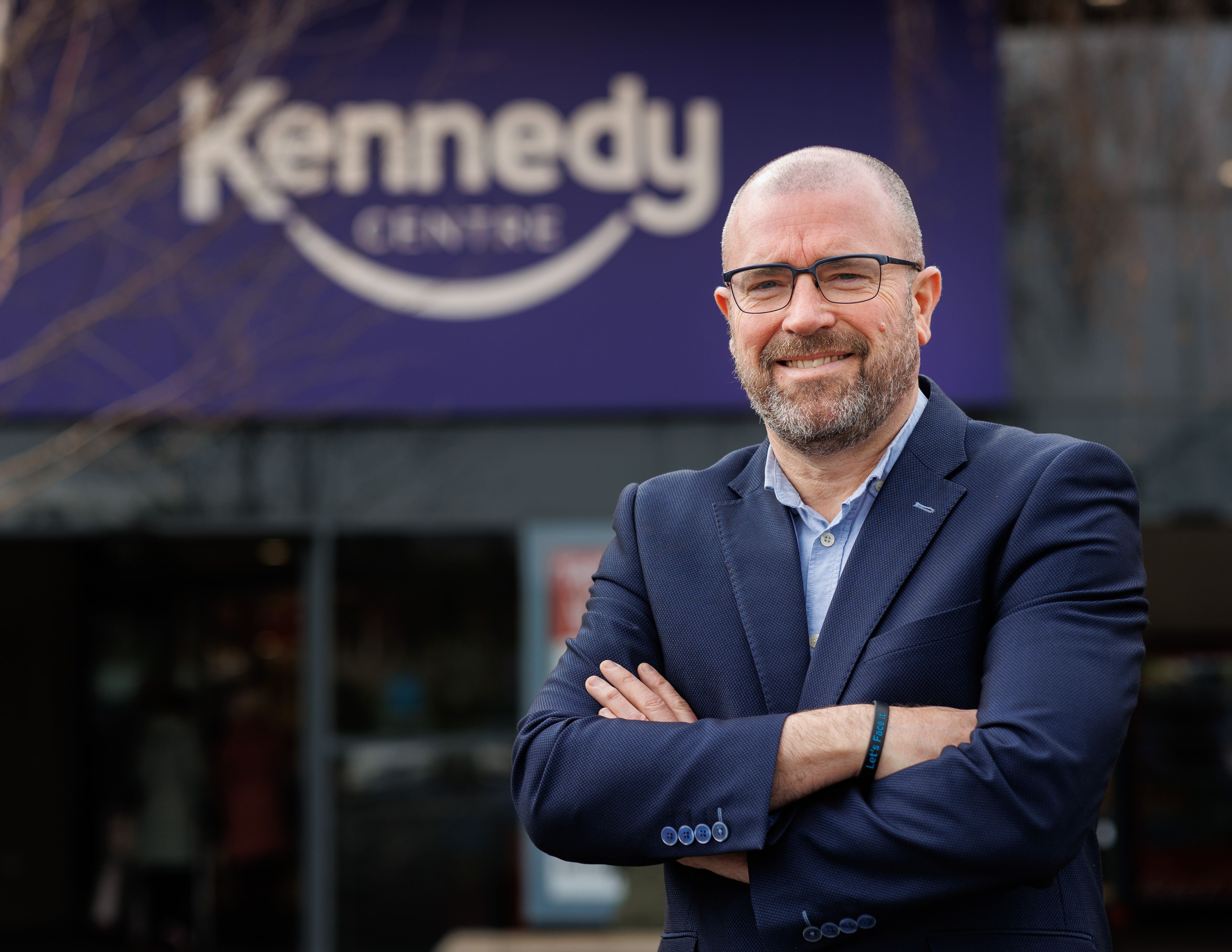 SUCCESS: John Jones, Kennedy Centre Manager, is delighted to announce footfall increase within the centre
