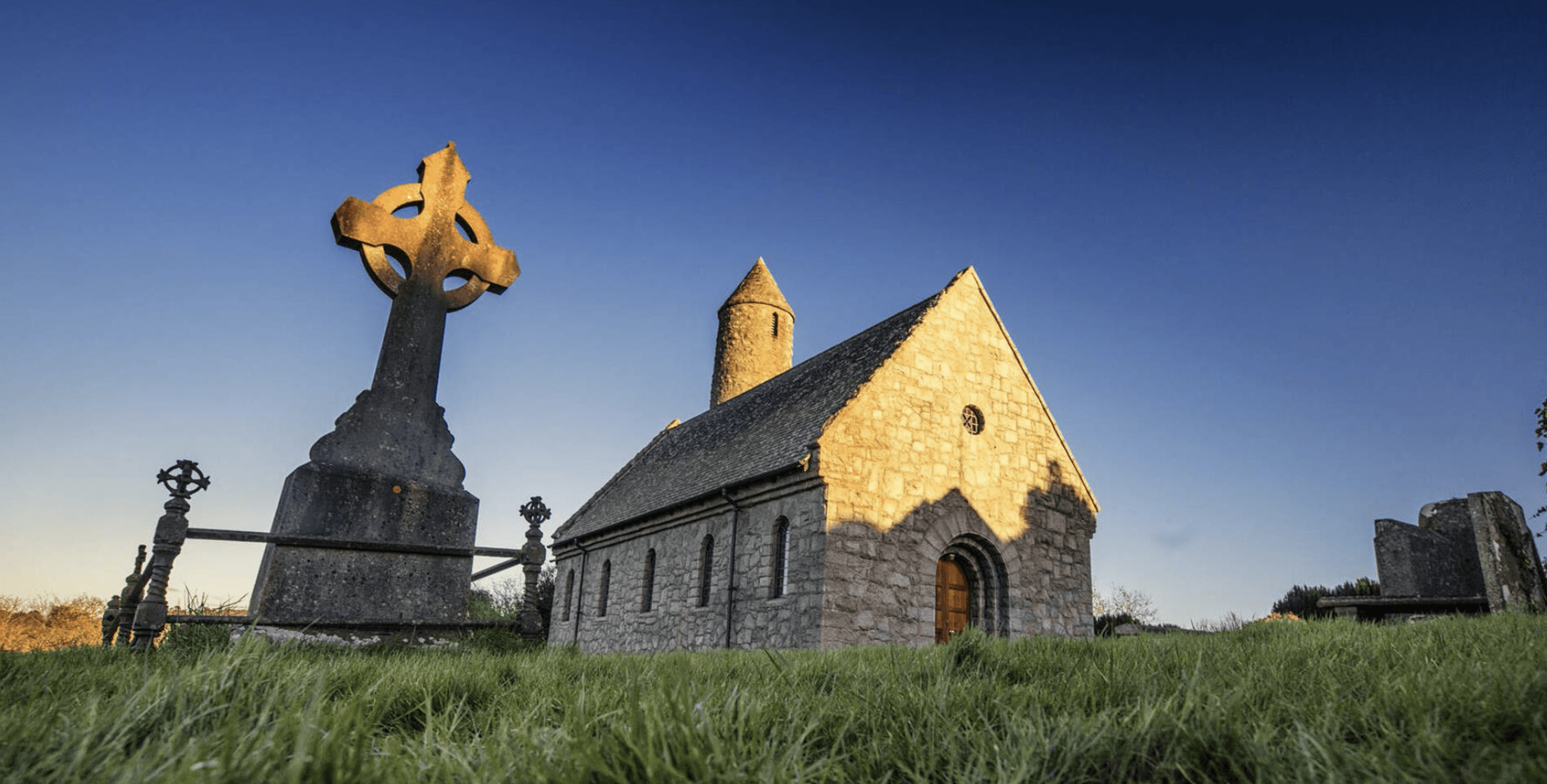 NORTHERN MECCA: The historic Saul church near Downpatrick