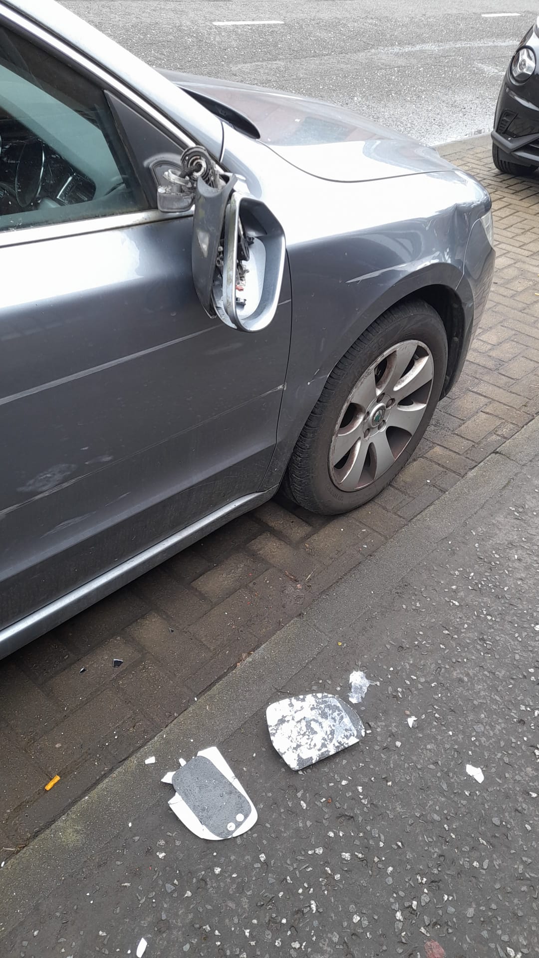 HATE CRIME: The damage to the car was discovered on Saturday morning
