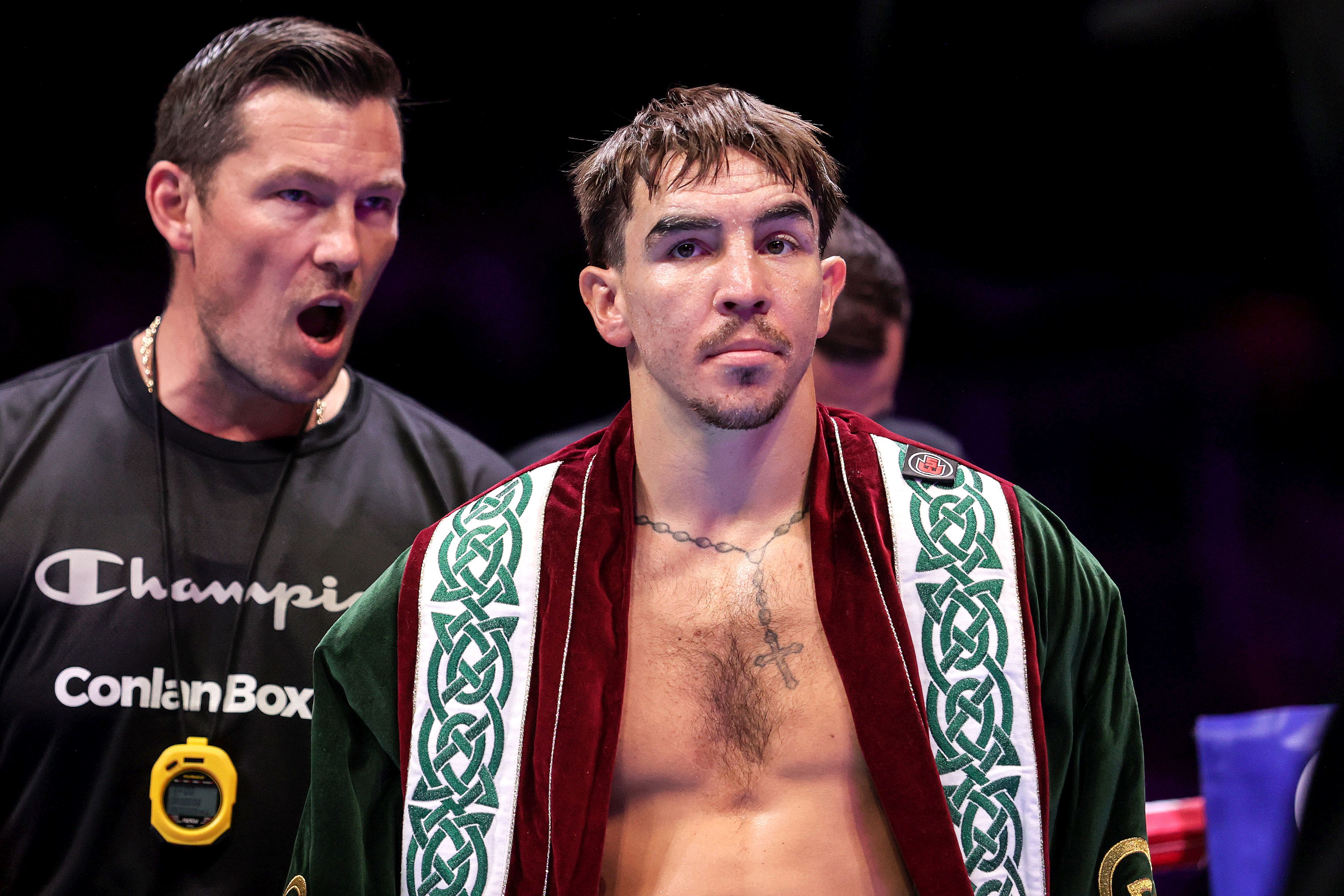 Michael Conlan will have home advantage at the SSE Arena on May 27 against IBF featherweight champion Luis Alberto Lopez 