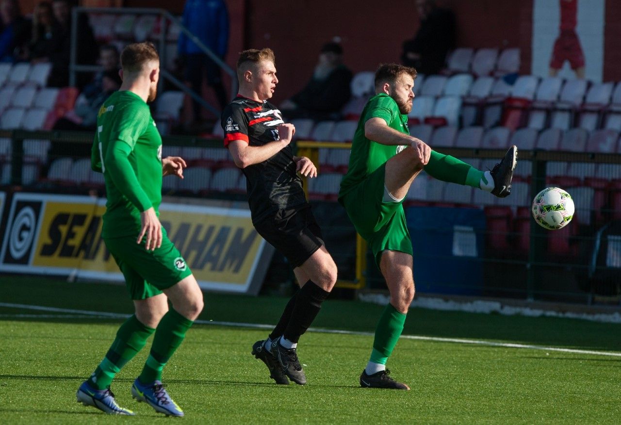 Action from Solitude on Saturday 
